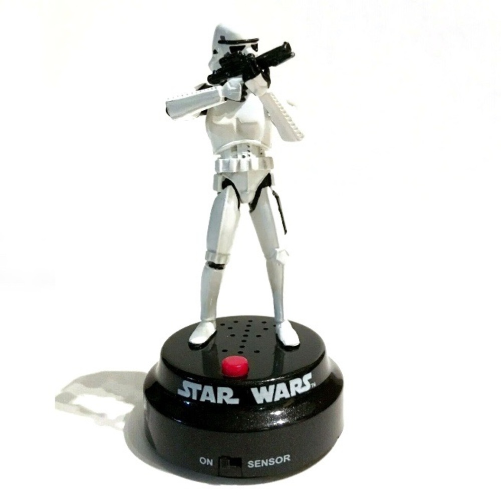 Star Wars Clone Wars Storm Trooper Pilot Odd Ball Talking Action Figure Lucas